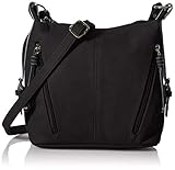 TOM TAILOR Caia Damen Umhängetasche Crossbody Bag Mittelgroß Schwarz