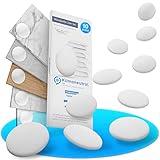 SilverRack® Türstopper Wand selbstklebend Weiß [10...