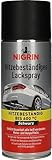 NIGRIN Lackspray, 400 ml, mattschwarzer Autolack,...