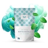 DIYer® 50g Mentholkristalle im praktischen Zipper Beutel - zertifizierte Premium Qualität aus 100% reinem Minzöl - Ideal als Sauna Aufgussmittel - Eiskristalle - Ideales Sauna Zubehör