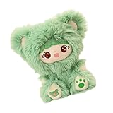 Teddybär, Plüschbär, Plüschtier, niedlicher Bär, langhaarig, 30 cm, für Kinder, Erwachsene, Schreibtisch zu Hause, Geburtstag, Weihnachten, Halloween, Dec