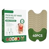 Jooheli 40 Stück Schmerzlinderung Patch, Pain Relief Patch, Wärmepflaster Patch, Moxibustion Schmerzlinderungspflaster, Schmerzlinderung Wärmepflaster für Knie, Rücken, Nacken Muskelkater