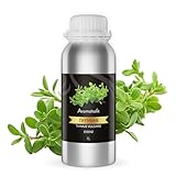 Premium reines natürliches Thymianöl – 100 % pures ätherisches Öl, BIO, organisch – zur Herstellung ätherischer Öle, Kerzen, Seifen, DIY – Thyme Essence 1L, Aromaholik