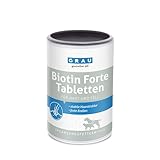 GRAU - das Original - Biotin-Forte-Tabletten, geschmeidiges Fell und starke Krallen für Hunde und Katzen, 1er Pack (1 x 400 Stück), Ergänzungsfuttermittel für Hunde