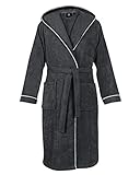 LAYNENBURG Bademantel Herren Frottee - Kapuze - Lang - 100%...