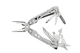 Gerber Multi-Tool mit Gürtel-Clip und 15 Funktionen, Suspension NXT, Gewicht: 190 g, Länge geschlossen: 10,8 g, Silber, 31-003345