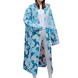 Kobilee Poncho Herren Damen Festival Outdoor Regencape Wandern Große Größen Poncho Atmungsaktiv Ultraleicht Regenponcho Lang Leicht Regenschutz Camping Fahrrad Regenanzug