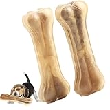 Wisylizv Hundeknochen Mit Rindfleischgeschmack - Zahnpflege Und Interaktives Kauspielzeug | Welpen Kauknochen Bissfest Und Langlebig | Für Alle Hunderassen Reduziert Langeweile