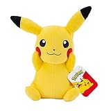 Pokémon PKW3074 - 20cm Plüsch - Pikachu, offizielles Plüsch