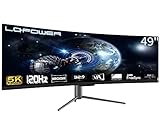 LC-POWER LC-M49-DQHD-120-C-Q 49 Zoll (124,46 cm) QLED Curved...