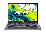 Acer Aspire 15 (A15-51M-55AY) Laptop | 15,6' WQHD IPS Display | Intel Core 5 120U | 16 GB RAM | 512 GB SSD | Intel Grafik | Windows 11 | QWERTZ Tastatur | grau