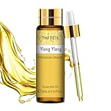 PHATOIL Ylang Ylang Ätherisches Öl Reine 10ML, Ätherische Öle für Diffuser Erstklassige Qualität, Aroma Duftöl Ylang Ylang Öl für Pflegt Haut, Haare, Kerzen