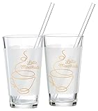 Ritzenhoff & Breker Latte Macchiato Gläser-Set Coffee, 4-teilig, Klar