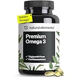 Premium Omega 3 – 120 Kapseln – GoldenOmega® mit 80% Omega 3 Anteil – in Triglycerid-Form – Laborgeprüft, aufwendig aufgereinigt und aus nachhaltigem Fischfang - in Deutschland hergestellt