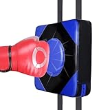 Wall Punching Pad, Boxing Strike Pads, Focus Target Foam Mat, Wall Mount Boxing Pad PU Leather Square Punching Bag Strike Kicking Practice Mat for Kickboxing Karate Arts Training