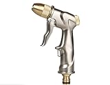 Spritzpistole Metall, Metall-Sprühdüse Hochdruck-Wasserdüse mit 4 Modi,zum Gießen von Pflanzen und Rasen, Autowaschen, Terrasse und Haustier