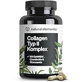 natural elements Kollagen Typ 2 Komplex – für Knochen, Gelenke & Knorpel – UC-II natürliches Collagen & OptiMSM – in Deutschland entwickelt & laborgeprüft