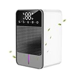 Luftentfeuchter 1500ML, jialexin Tragbar Entfeuchter Energiesparend, Schlafmodus, Timer für Schlafzimmer, Bad, Home - Gegen Feuchtigkeit, Schimmel