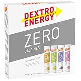 Dextro Energy Elektrolyte ohne Zucker Mix Pack 4 Sorten, 4x20 Tabletten (4er Pack) - Berry, Lemon, Orange und Pink Grapefruit + Koffein Flavour