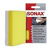SONAX ApplikationsSchwamm (1 Stück) zum Auftragen und Verarbeiten von Polituren, Wachsen, Kunststoffpflegemitteln etc. | Art-Nr. 04173000