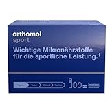 Orthomol Sport - Mikronährstoffe für sportliche Leistung - mit Magnesium, Vitamin D und B12 - Trinkampullen/Tabletten/Kapseln à 30 Tagesportionen