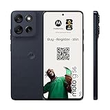 Motorola Moto g56 5G Smartphone (6,72“-FHD+-Display, 50-MP-Kamera mit Moto-AI, 8/256 GB, 5100 mAh, Android 15) Pantone Black Oyster, inkl. Schutzcover