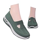 breite Schuhe Damen,Diabetiker Schuhe Damen Weite K Schlupfschuhe - Laufschuhe Für Breite Fuß Orthopädische Leichte Und Atmungsaktive Trainer Bequeme Turnschuhe Walkingschuhe
