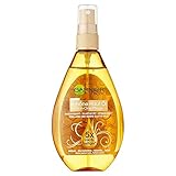 Garnier Schöne Haut Körper-Öl, All-In-One Hautpflege, mit Argan, Macadamia, Madel, Rose, Garnier Body, 150 ml