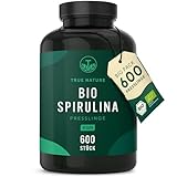 Bio Spirulina Presslinge - 600 Spirulina-Tabletten (500mg) -...