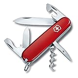 Victorinox Schweizer Taschenmesser Spartan, Swiss Army Knife, Multitoolwerkzeug, 12 Funktionen, Klinge, Korkenzieher, Dosenöffner