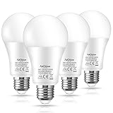 Fulighture E27 LED Lampe, 1100LM 6000K Kaltweißes LED Glühbirne A60 Nicht Dimmbar Energiesparlampe 12W Ersetzt 100W LED Birne, 4 Stück