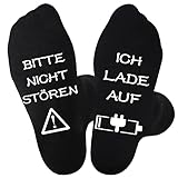 Jeasona Lustige Socken Herren 43-46 Geschenke für Männer Geburtstag Lustige Weihnachtsgeschenke für Männer Nikolaus Geschenke für Freund Opa Geschenk Geschenk für Papa Geschenk Ehemann Männertag