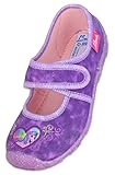 Beck Mädchen Hausschuh, Slipper, Violett, 26 EU