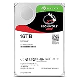 Seagate IronWolf 16TB Interne NAS Festplatte ST16000VN001 3,5 Zoll HDD SATA 6Gb/s 7200RPM 256MB Cache (Generalüberholt)