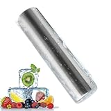 Eiswürfel aus Edelstahl | Wiederverwendbare zylindrische Gefrierschrank-Packungen, Metallwürfel zum schnellen Einfrieren für Küche, Männer, Wein, Kaffee, Gefrierschrank, Bier, Cocktail,