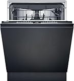 Siemens SN63EX02CE Geschirrspüler iQ300, vollintegrierte Spülmaschine mit Besteckschublade, 60 cm, HomeConnect, varioSpeed Plus, infoLight, flexKörbe, Favorit