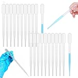 20 Stück Pipette,3ml Kunststoff-Transferpipetten,Einweg...