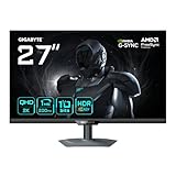 Gigabyte G27Q2 27” 2K QHD Gaming-Monitor - 2560 x 1440,...