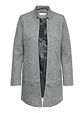 ONLY Damen Jacke Coatigan Soho 15149366 light grey melange S