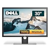 Dell UltraSharp UP3017 30 Zoll Business Computer Monitor, Desktop Gaming Monitor, WQXGA (DisplayPort - HDMI - USB-HUB - VESA), PC Bildschirm, schwarz/Silber
