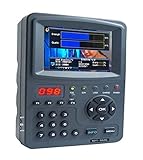 Satellitensignalmessgerät, Digitaler Satellitensucher 3,5-Zoll-TFT-LED-Handheld-Multifunktions-Satellitensucher und -Monitor KPT-968G