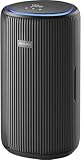 Philips Luftreiniger der Serie 3200, HEPA NanoProtect + Aktivkohlefilter, CADR 520m³/h für 135m² Allergiker, Ultra-leise, Intelligent und Energieeffizient, Schwarz (AC3221/13)
