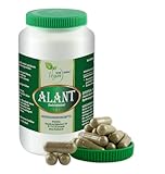 VITA IDEAL Vegan® ALANT - Wurzel 180 KAPSELN - Inula Helenium - Tagesportion 780mg Alantwurzel reines Pulver. Pflanzlich, natürlich und ohne Zusatzstoffe