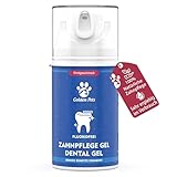 NEU! Zahnpflege-Gel für Hunde & Katzen - Zahnreinigung und Zahnpflege gegen Zahnstein, Maulgeruch & Zahnfleischentzündung. Hundezahnpasta, Maulhygiene, Zahnsteinentferner Dog Toothpaste Golden Pets