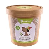 AniCanis Bio Kräutermix Schönhaar für Hunde - Kräuter vom Tierheilpraktiker - Juckreiz, Haut & Fell - Nahrungsergänzung - 100g