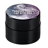 Generisch Gel Top Coat Eye Glue Glue 2022 Fritillary Thread Nagellackkleber Maniküre Cats Eye Nagellackkleber Gel Aufbau (D, One Size)