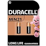 Duracell Specialty Alkaline MN21 Batterie 12 V, 2er-Packung...