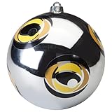 velda 128034 Teichschutz Spiegelnder Schwimmball gegen Reiher und Tauben, Heron Stop Reflector, Chrom