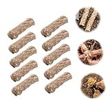 10 Stück Anzündholz für Feuerstahl - Kienspan Einfaches anzünden &Zunder Wasserfest - Sturmstreichhölzer Für Lagerfeuer, Hobo Kocher, Kamin oder Grill