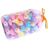 WEKAMOS Wäscheperlen Duftende Waschperlen 60 Stück Textil Deodorant ohne Phosphor Langanhaltender Duft bis 72 Stunden Weiche Kleidung Gemischte Farben Wäschewaschzubehör für Frische